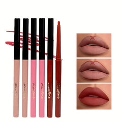 Matte Lip Liner Pencils Long-Lasting Waterproof