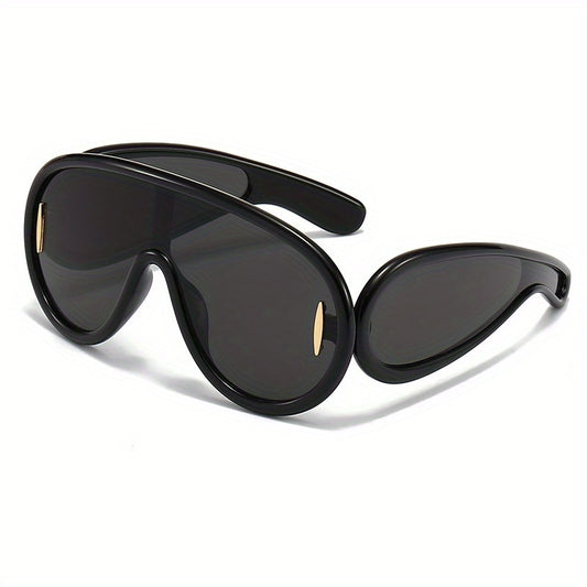 Y2K Mirrored UV400 Sunglasses for Women Men