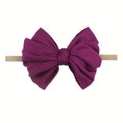 Threaded Bow Baby Decorative Headband