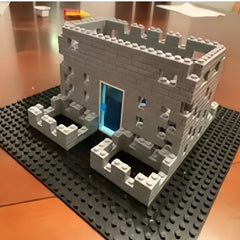 DIY 1x2 Particle Blocks MOC Puzzle Building Blocks Accessories