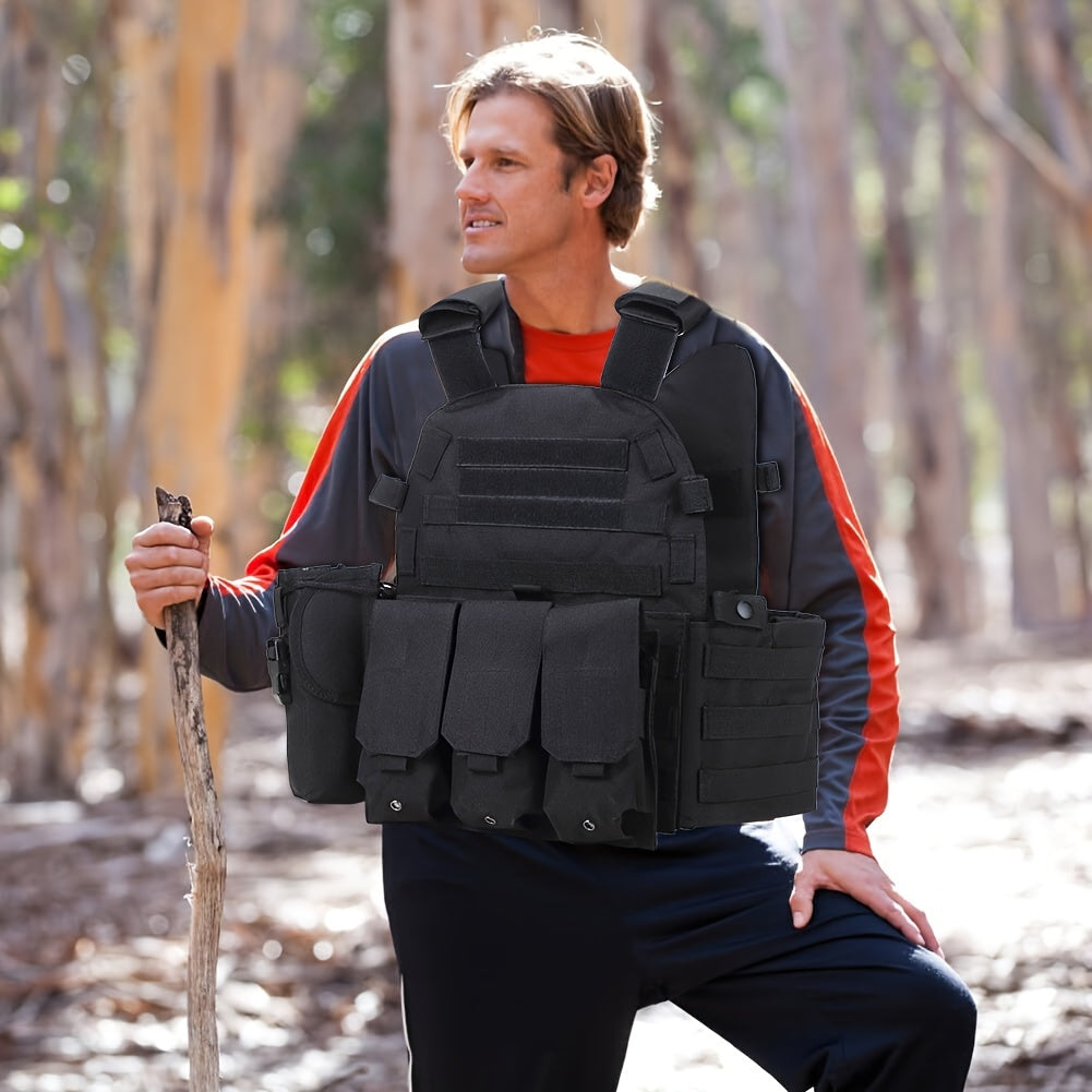 Breathable Waterproof Vest for Camping Hiking Fishing