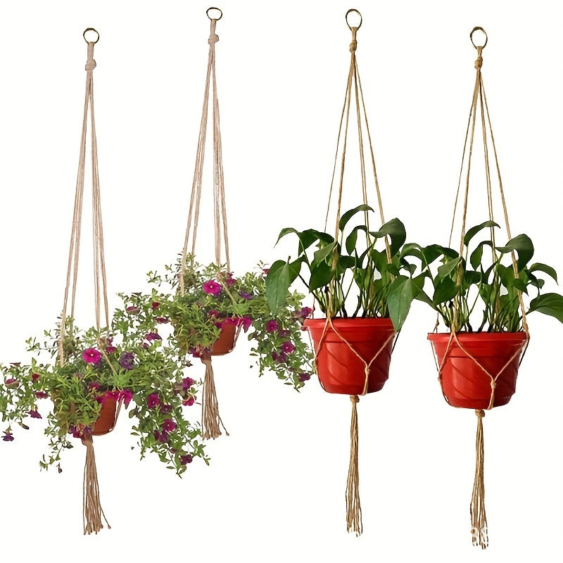 Macrame Wall Hanging Plant Pot for Stylish Garden Decor