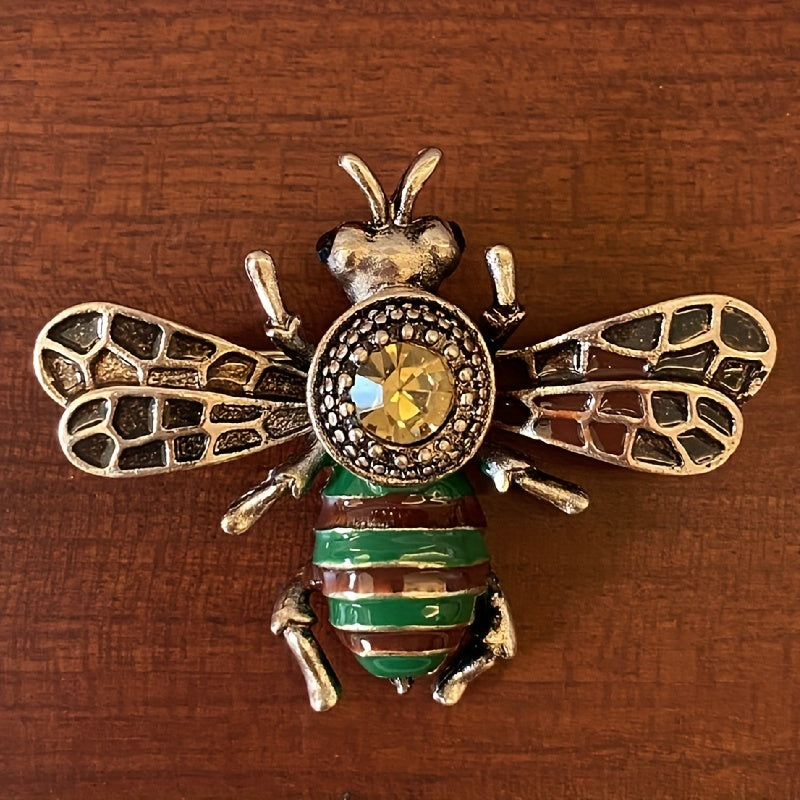 Vintage Bee Brooch Pin Men's Brooch