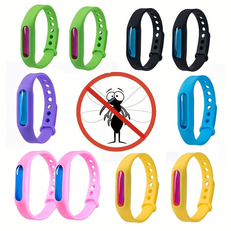 1pc Plant Essential Oil Mosquito Repellent Bracelet