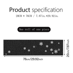 Classic Pattern Stair Treads Floor Stickers Rough Frosted Non-slip Self-adhesive