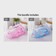 3 Piece Children's Balloon Mosquito Net Bed