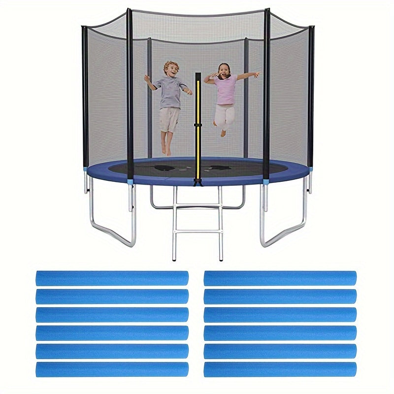 12pcs Trampoline Fence Pipe Sleeve Outdoor Accessories