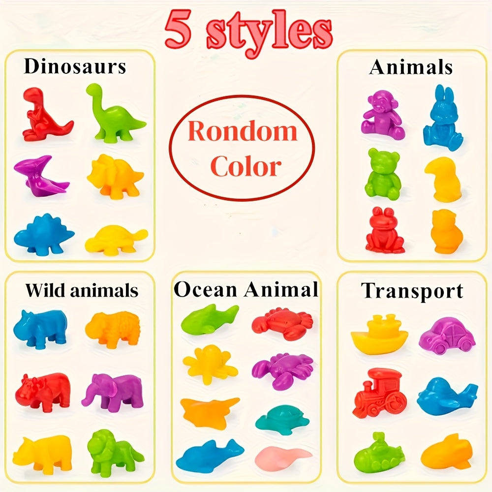 Dinosaur Sorting Toy Set Educational Learning Toys