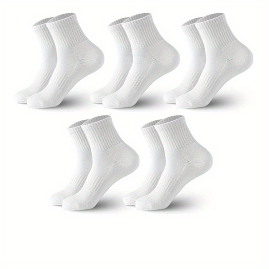 5 Pairs Unisex Comfortable High Soft Breathable Socks