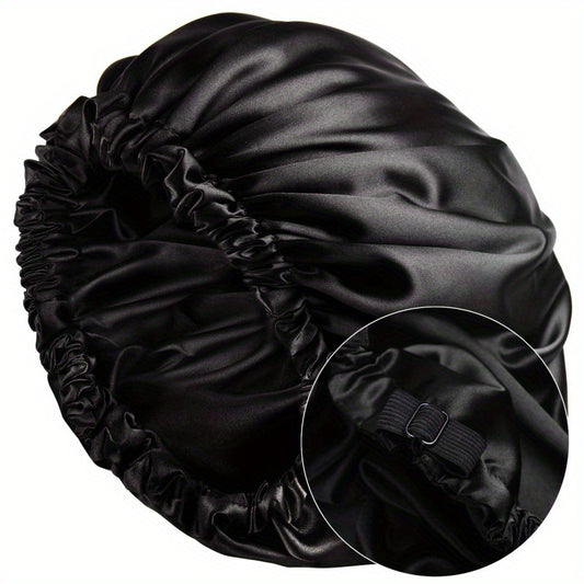 Double Layered Large Lace Sleeping Cap Bath Cap