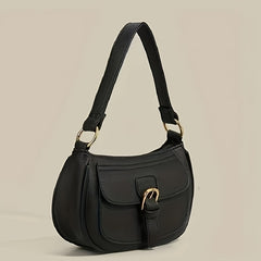 Minimalist Solid Baguette Bag All Match