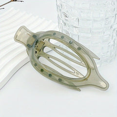 Transparent Hair Claw Shark Claw Plastic Hair Accessories