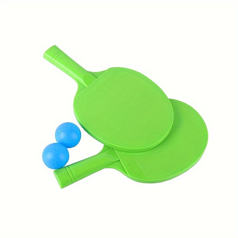 Beginner Table Tennis Racket Set Plastic Toy Trainer