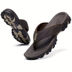 Men's Lightweight Comfortable Non Slip Flip Flops for Summer