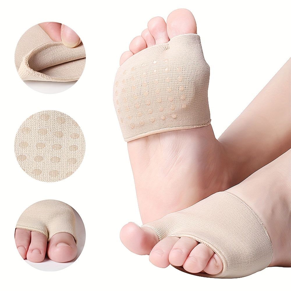 Metatarsal Sleeve Pads with Gel Pads 1 Pair Soft Gel Forefoot Cushion Pads
