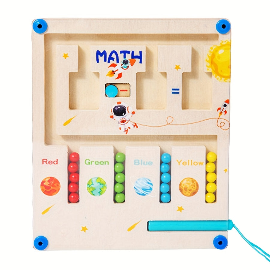 2 in 1 Bead Maze w/ Addition & Subtraction | 4 Styles | Back to School Gift