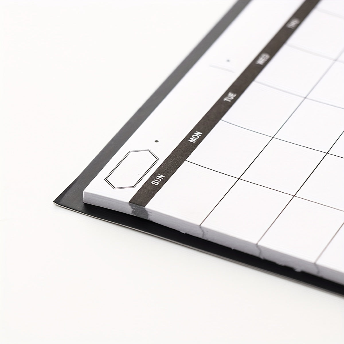 Desktop Schedule Book Monthly Planner Learning Memo Pad Self-adhesive 30sheets