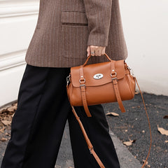 Retro Women's Leather Cowhide Casual Handbag