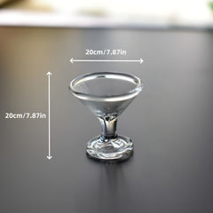 Miniature Glass Goblet for Diorama Accessory