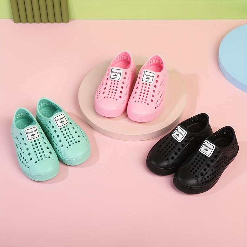 Kids Low Top Solid Rain Boots Waterproof Shoes