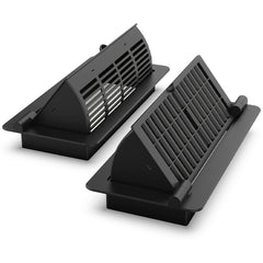 2pcs Floor Vent Covers 10x25.4 cm Air Vent Deflectors for Home Office Ceiling
