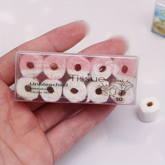 DIY Dollhouse Tissue Model Detachable Prop Mixed Colors