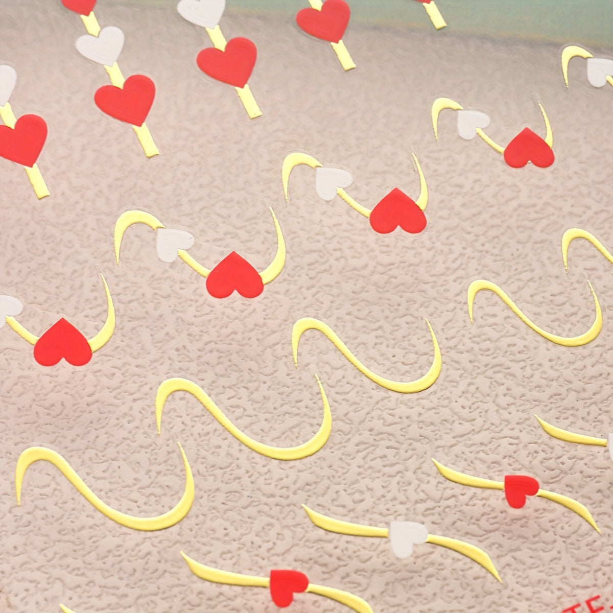 3 Sheets French Line Nail Stickers Self Adhesive Nail Decal