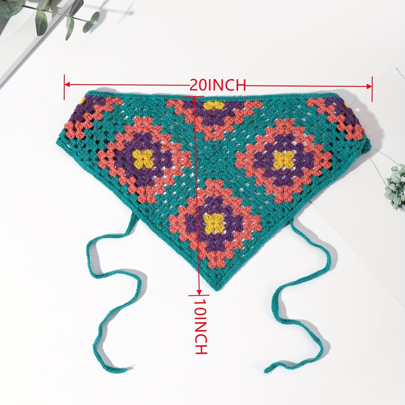 Women's Boho Style Triangle Scarf Hair Accessories