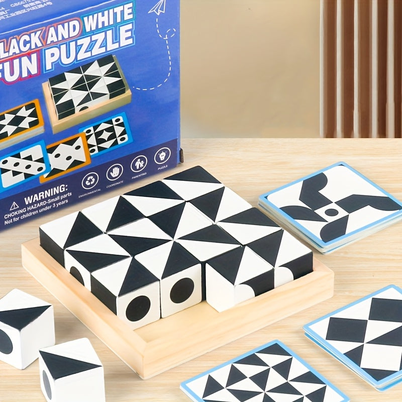 Wooden Building Blocks Puzzle Game