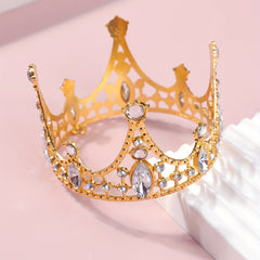 Bridal Crystal Queen Tiara Headband Wedding Hair Accessories