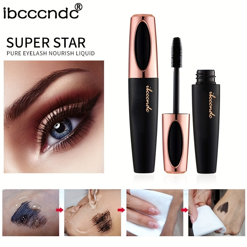 Waterproof 4D Mascara: Thick & Curly, Long-Lasting, Smudge-Proof