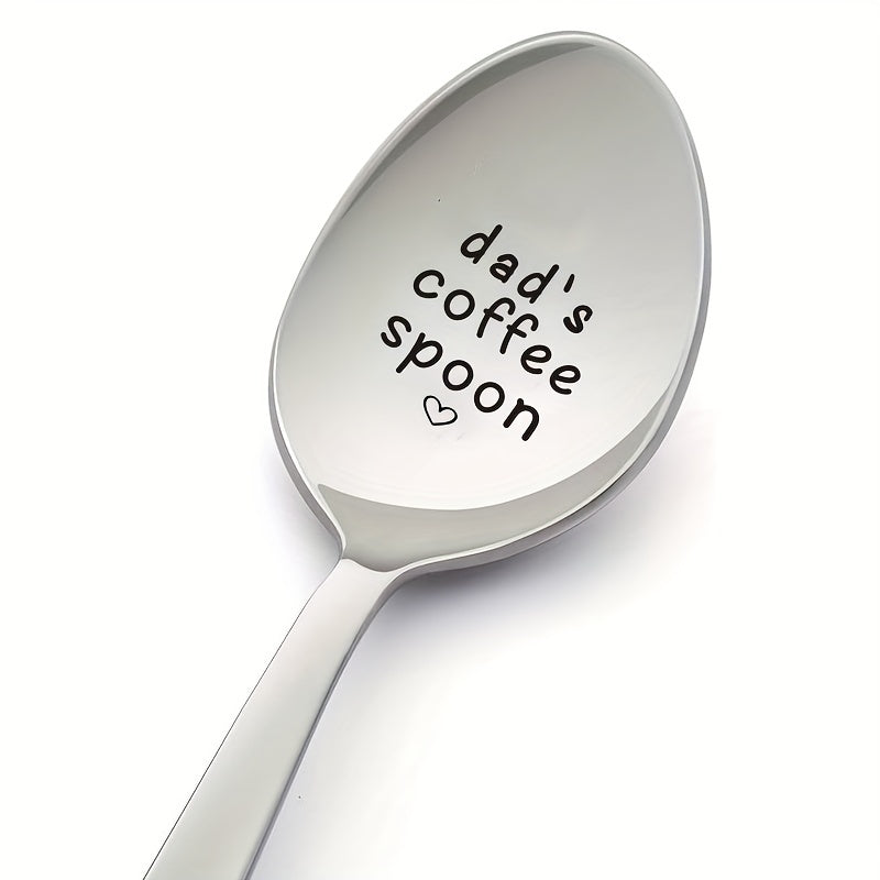 Dad's Coffee Spoon Engraved Gift For Men Kitchen Stuff Kitchen Supplies