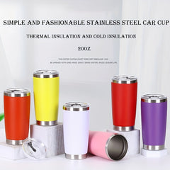 Stainless Steel Insulated Tumbler with Lid - Travel Coffee Mug
