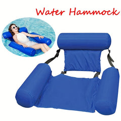 Summer Inflatable Floating Hammock Lounger Chair