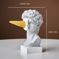 Mythology Ice Cream Statue for Home Decor