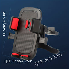 Rotating Car Mobile Phone Bracket Air Vent Car Navigation Bracket