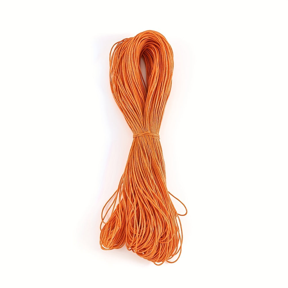 43" 1mm Waxed Thread Leather Cord DIY Jewelry Making Accessories