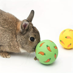 Small Animal Treat Ball Slow Feeder for Rabbits Hamsters Sugar Gliders
