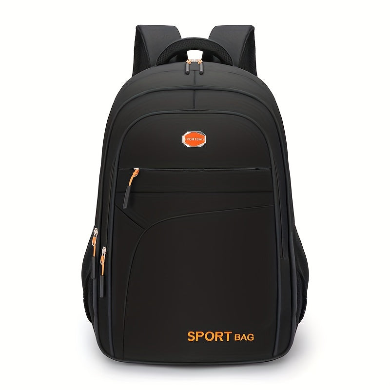 Large Capacity Men's Backpack Student Schoolbag Waterproof Travel Bag
