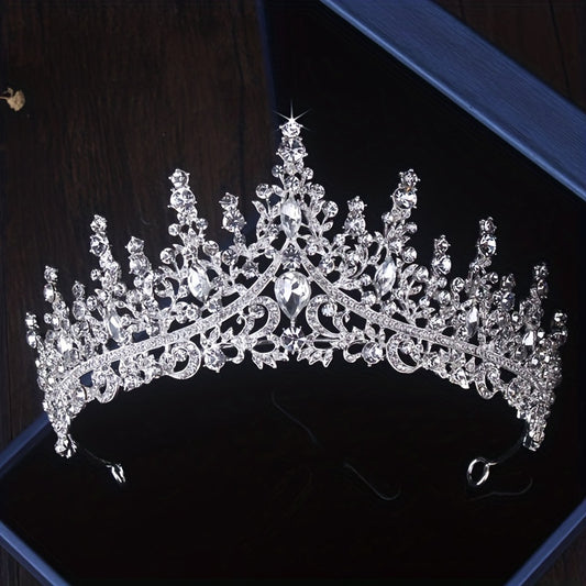 Crystal Head Jewelry Prom Wedding Hair Accessories