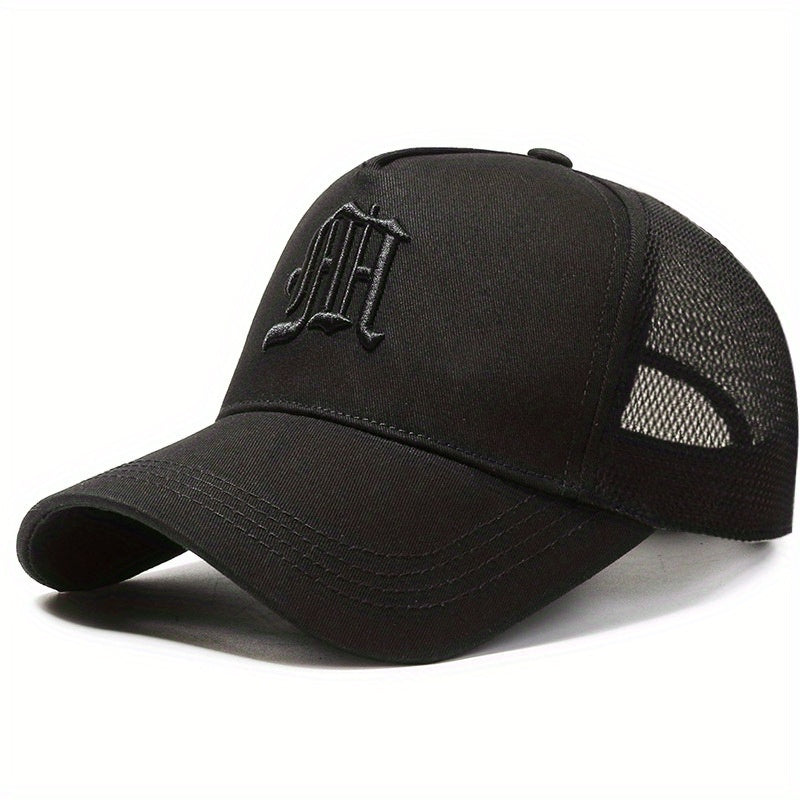 Tiger Embroidery Baseball Cap with Extended Brim