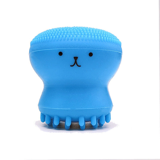 Octopus Shape Silicone Face Scrubber Brush