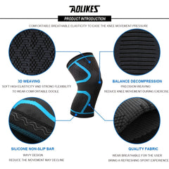 AOLIKES Knee Pad & Sleeve for Running and Cycling