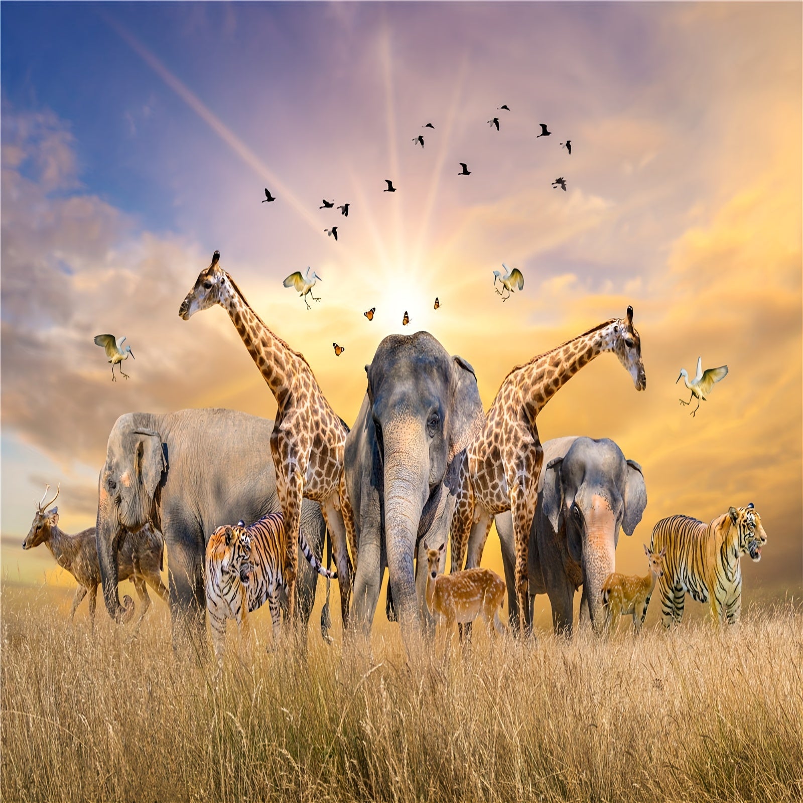500pcs Animals Prairie Jigsaw Puzzles