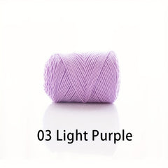4 Strand Combed Milk Cotton Yarn 60% Cotton 40% Acrylic for Hand Knitting Croche