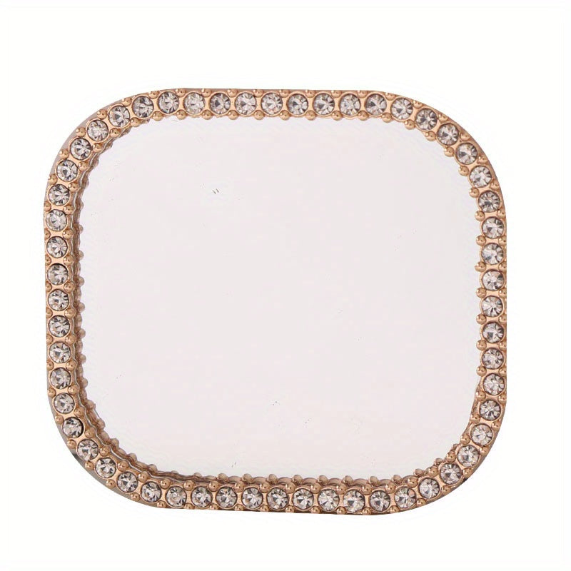 1:12 Makeup Mirror with Pearl Trimmed Frame for OB11 Dollhouse