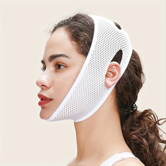 Breathable V Face Cheek Lift Up Band Reduce Double Chin V Line Shaping Bandage