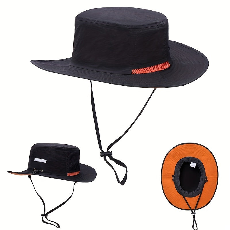 Breathable Bucket Hat Sunscreen Waterproof Boonie Hat