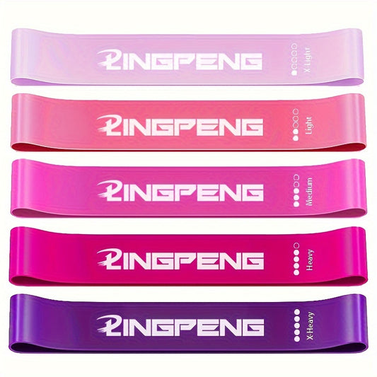 Yoga Resistance Bands Elastic Exercise Tension Bands Home Gym Outdoor
