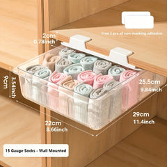 Wall Mounted 15 Compartment Storage Box for Infants & Toddlers